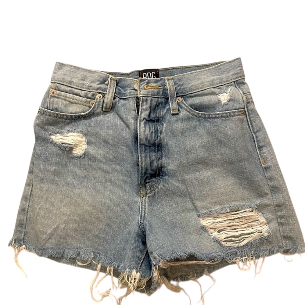 BDG Urban Outfitters Women’s Shorts Denim Distressed Sz 24